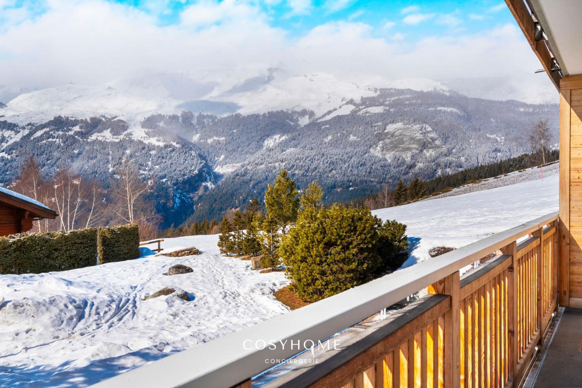 Apartament Au Bon Coeur L Golf 5Min L Vue L 4 Pers Crans-Montana Zewnętrze zdjęcie