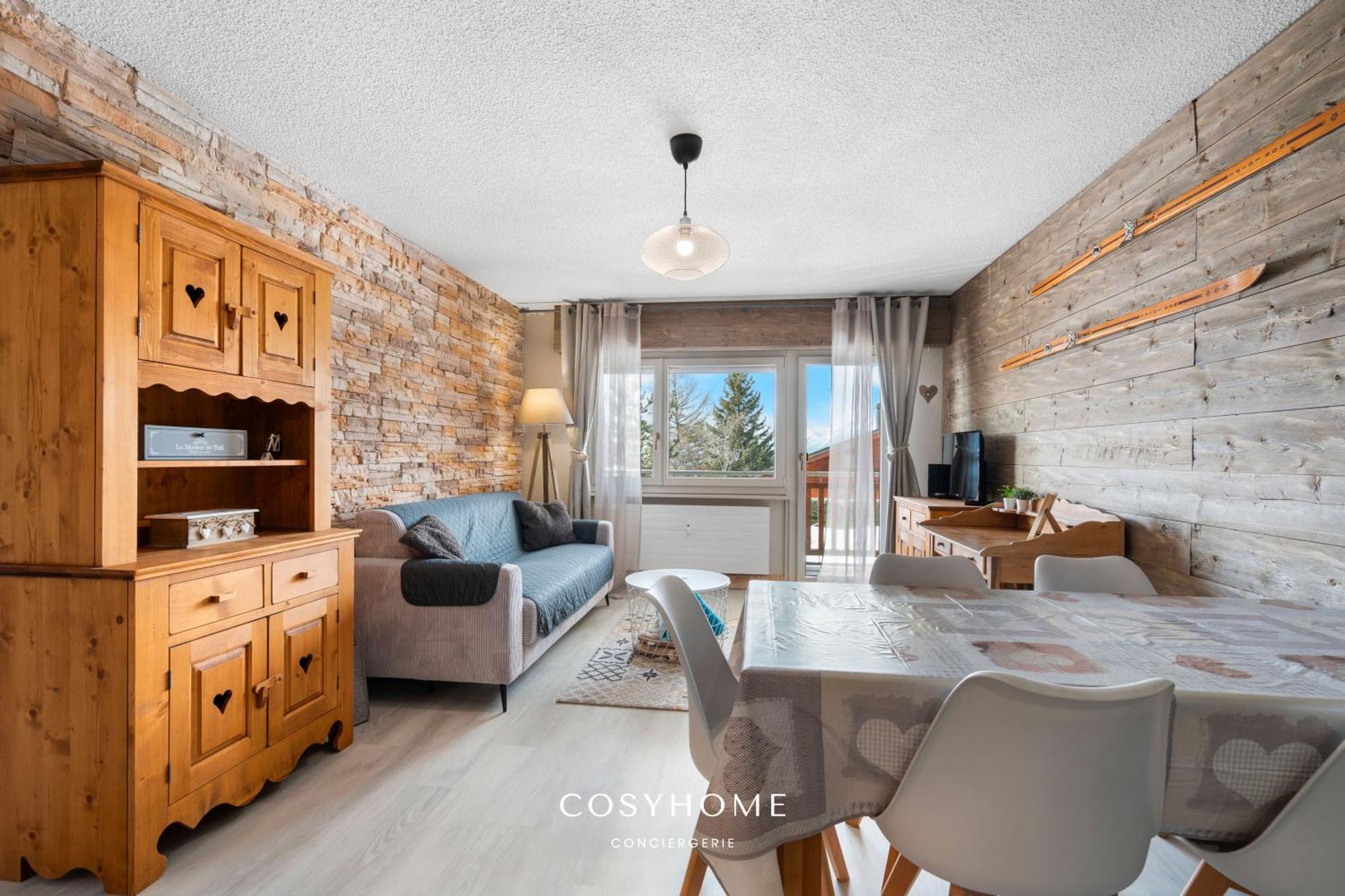 Apartament Au Bon Coeur L Golf 5Min L Vue L 4 Pers Crans-Montana Zewnętrze zdjęcie