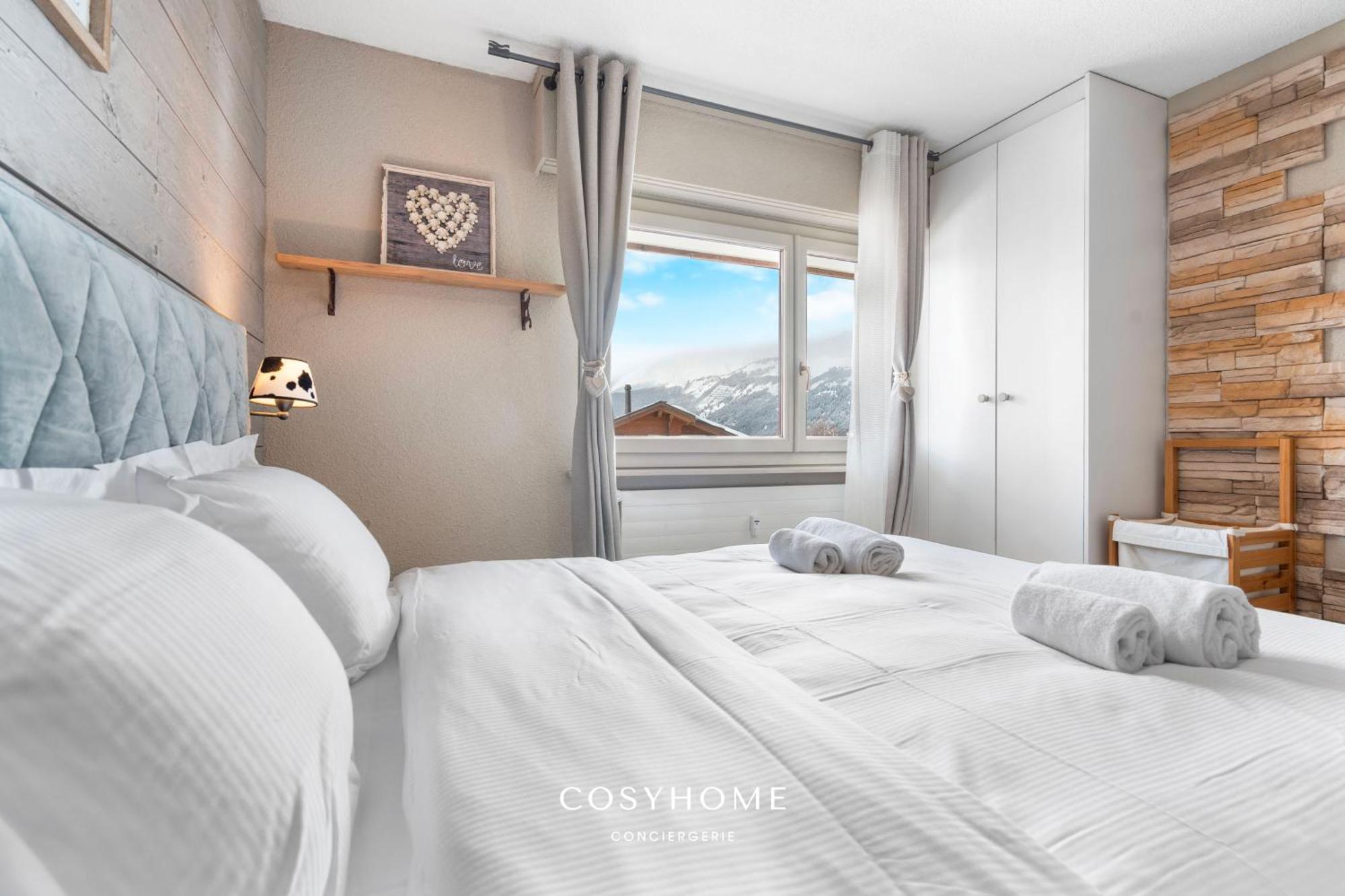 Apartament Au Bon Coeur L Golf 5Min L Vue L 4 Pers Crans-Montana Zewnętrze zdjęcie